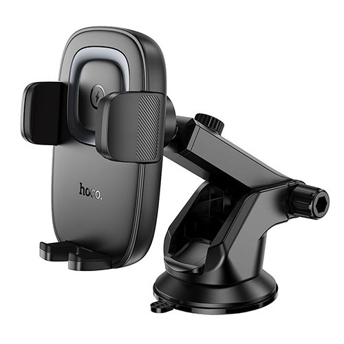 Универсална Стойка за кола с безжично зареждане Leading push-type wireless fast charging car holder HOCO HW32 15W