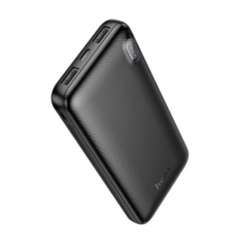 Външна батерия Power Bank HOCO J128 10000mAh 2A - Черна