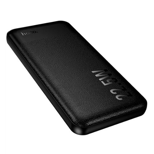 Външна батерия Power Bank 10000mAh 22.5W с бързо зареждане HOCO J159 - Черна