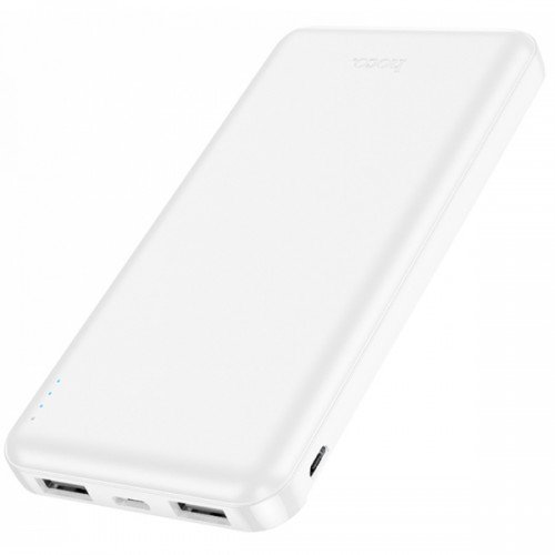 Външна батерия Power Bank HOCO J100 10000mAh - Бяла