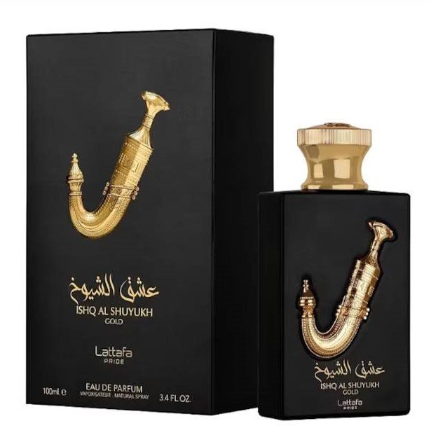 Унисекс Арабски Парфюм Lattafa Ishq Al Shuyukh Gold EDP 100 мл. / Вдъхновен от Nº 5 / Rosendo Mateu